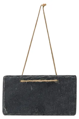 Produktbild von Schiefertafel 17 x 9 cm als Kreidetafel und Dekoschild