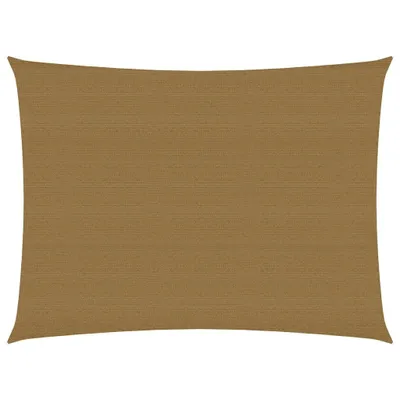 Produktbild von Sonnensegel 160 g/m² Taupe 2,5x3,5 m HDPE