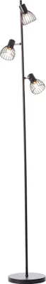 Produktbild von BRILLIANT Standleuchte, 3-flammig Blacky schwarz IP20 E14 25 Watt g. f. Tropfenlampe