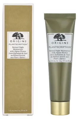 Produktbild von With Alpine Flower Origins Plantscription Retinol Night Moisturizer