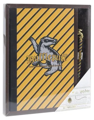 Zdjęcie produktu dla Zestaw prezentowy notatnik i długopis Hufflepuff