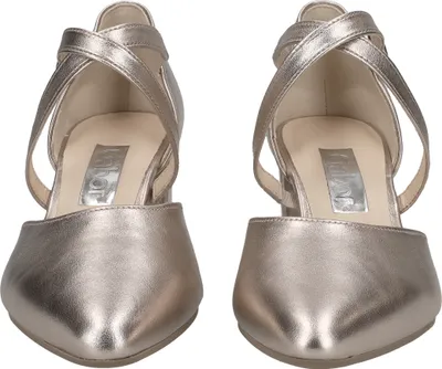 Produktbild von Gabor Peeptoes & Slingpumps 1.343, Glattleder, Beige, Damen