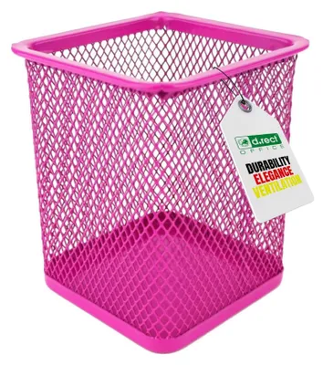 Image de Porte-stylos D.RECT - Boîtier en métal pour stylos - Structure en fil métallique, design multifonctionnel