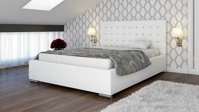 Produktbild von Polsterbett Bett Doppelbett MANILO L 180x200cm inkl.Lattenrost