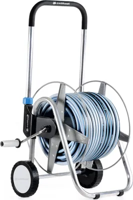 Produktbild von CELLFAST 55-060, Wagenrolle, Manuell, Funktional, Schwarz, Grau, Aluminium, Stahl, Freistehend
