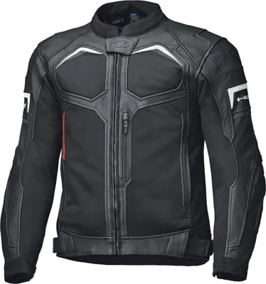 Image de Veste moto Held Torver Top Air Mesh en cuir/textile, noir/blanc, 54