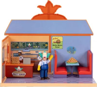 Immagine prodotto di Zestaw Figurek Mini Simpsons - Krusty Burger z Akcesoriami