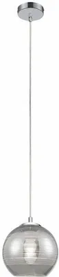 Immagine prodotto di Lampada a sospensione Jaron cromata 1xE27x40W in vetro, dimensioni: 120x20x20 cm, IP20 Reality