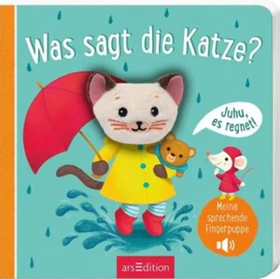 Obrázok produktu pre Moja hovoriaca prstová bábika: Čo hovorí mačka?