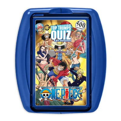 Produktbild von Top Trumps Quiz - One Piece Quizspiel Wissensspiel