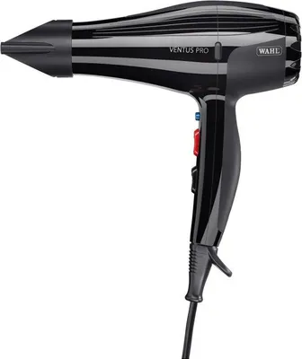 Produktbild von Wahl Ventus Pro Serie Professionelles Haushaltsgerät mit 2200 W Leistung, schwarz