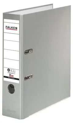 Immagine prodotto di Falken 11285228 Cartella Recycolor - A4, 8 cm, grigio chiaro