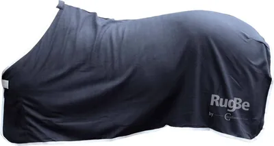 Produktbild von RugBe Abschwitzdecke RugBe Economic Fleecedecke Schwarz 165cm