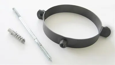 Produktbild von Rohrschellen Set Ø150mm Senotherm grau für Ofenrohre