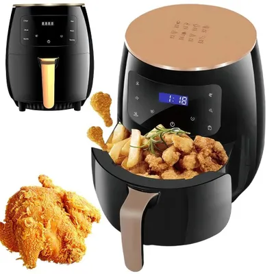 Produktbild von 6L Heißluftfritteuse 2400W Multifunktion ölfrei Backen Grillen Dörren
