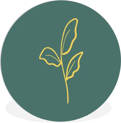 Produktbild von MuchoWow® - Wand Kreis - Das Schlafzimmer - Die Bilder - Wandmalerei - Kunst für das Haus - das Plastik