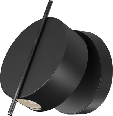 Produktbild von Wandlampe LED Aluminium H: 14 cm Schwarz warmweiß 3000 K 200 lm Modern Wandleuchte