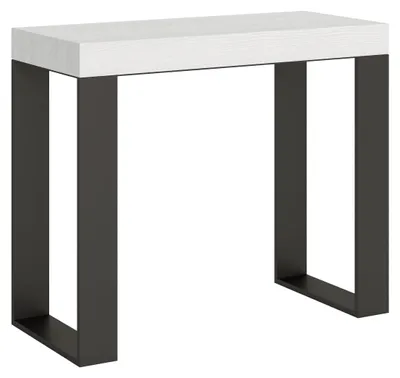 Immagine prodotto di Consolle Allungabile 90-300x40x77 cm in Nobilitato Bianco