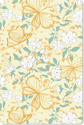 Produktbild von MuchoWow® Mauspad Mousepad Blumen - Sommer - Muster 18x27 cm - Mousepads - Maus Mat - Pad - Mausunterlage