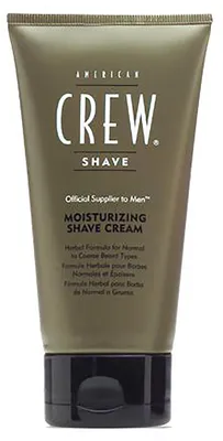 Produktbild von American Crew MOISTURIZING SHAVE CREAM, Rasierschaum, Männer, trockene Haut, normale Haut, 150 ml, Anti-Reizung, Feuchtigkeitsspendend, Schutz, Tube