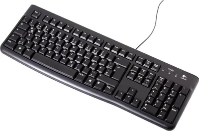 Produktbild von Logitech Keyboard K120 for Business, Kabelgebunden, USB, QWERTZ, Schwarz