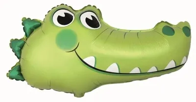 Image de Ballon en forme de crocodile, 60 cm