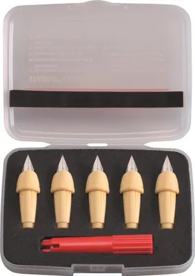 Produktbild von STABILO EASYbirdy Pastel Schreibeinsatz 5er Box Feder M apricot