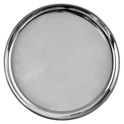Zdjęcie produktu dla Okrągły taca serwująca ze stali - 21 cm