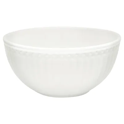 Produktbild von Greengate Alice Müslischale white 14 cm