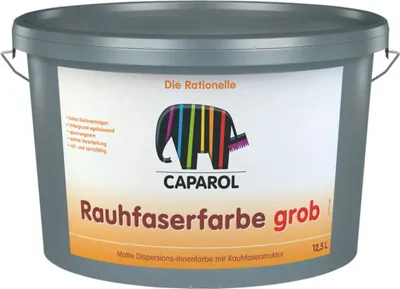 Produktbild von Caparol Rauhfaserfarbe grob, 12,5l