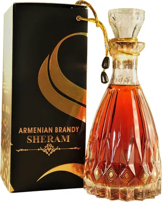 Produktbild von Armenischer Brandy "SHERAM" 10 Jahre 40% vol. in Geschenkbox