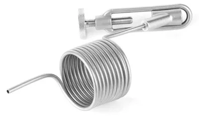 Entschäumer für Bierbrauen, Probenahmespirale, 304 Edelstahl