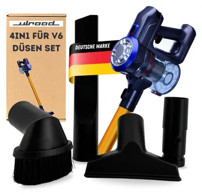 Produktbild von Düsen Set kompatibel mit Dyson V6 DC58 DC59 DC61 DC62 Staubsauger Ersatzteile Zubehör