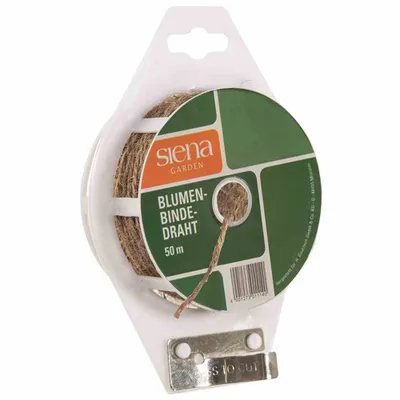 Produktbild von Siena Garden 415-443 Hanfschnur, Stärke 2 mm, mit Abschneider, natur (50 m)