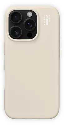 Productafbeelding van iDeal of Sweden Silicone Case met MagSafe voor de Apple iPhone 16 Pro - Cloud Dancer