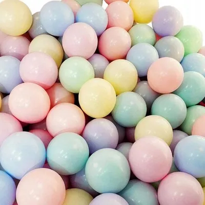 Produktbild von Pastellfarbene Mix-Geburtstagsballons 12cm 100St