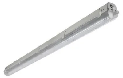 Produktbild von IBV Feuchtraumleuchte IP65 18 W – Wannenleuchte mit T8-Röhre, neutralweiß 4000 K Deckenleuchte