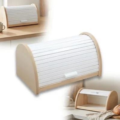 Immagine prodotto di Cestino Del Pane In Legno Contenitore Per Panini Cestino Del Pane Bianco