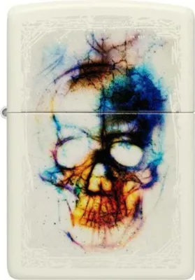 Obrázok produktu pre Zapaľovač Zippo Teschio Luminoso Men Multicoloured Metal