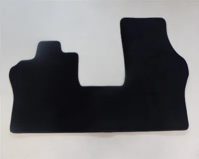 Produktbild von Fußmatte Teppich feiner dicker Velour 1-tlg schwarz passend für VW ID Buzz Cargo