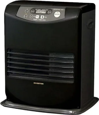 Produktbild von Elektronischer Petroleumofen INVERTER 5008, 3200 W, 24H Programmierung, Mattschwarz Stahl