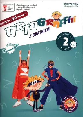 Imagen del producto de Ortograffiti z Bratkiem Wersja 90 minut Klasa 2 Czesc 1