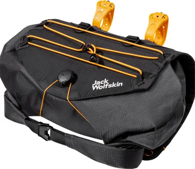 Immagine prodotto di Jack Wolfskin borsa da bici/manubrio Morobbia Bar Roll flash nero