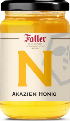 Produktbild von Honig von der Schwarzwälder Genussmanufaktur Faller, Akazienhonig 380 Gramm