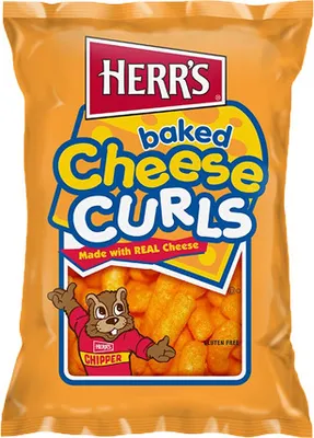 Produktbild von Herr's Baked Cheese Curls (12 x 199g)