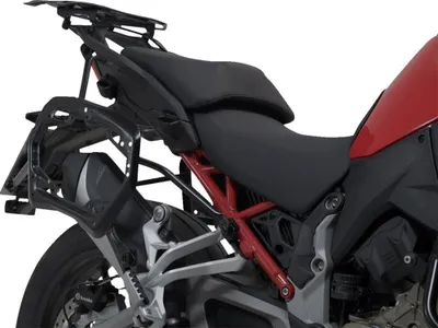 Produktbild von Sw-motech Pro Ducati Multistrada V 4 20 Montage Seitenkoffer Silber  Silber One Size