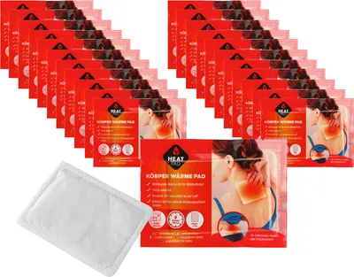 Produktbild von 1.02 Wärme Pad 9x13 cm - 8 Stunden Wärme / selbstklebend - Menge: 24 Stück (1 Karton)