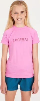 Produktbild von PROTEST PRTSENNA JR surf t-shirt short sleeve Taffy Pink 152