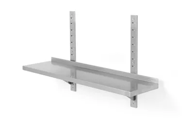 Produktbild von Wandablage einstellbar, einfach, mit 2 Halterungen, 800x300x(H)600mm