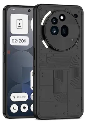 Immagine prodotto di Per Niente Phone 3a Pro Cover protettiva in tre pezzi con design a tutto tondo GKK Nero